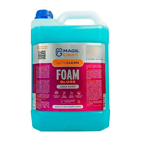 Magil Clean Foam Gloss Lavaauto 5 Litros