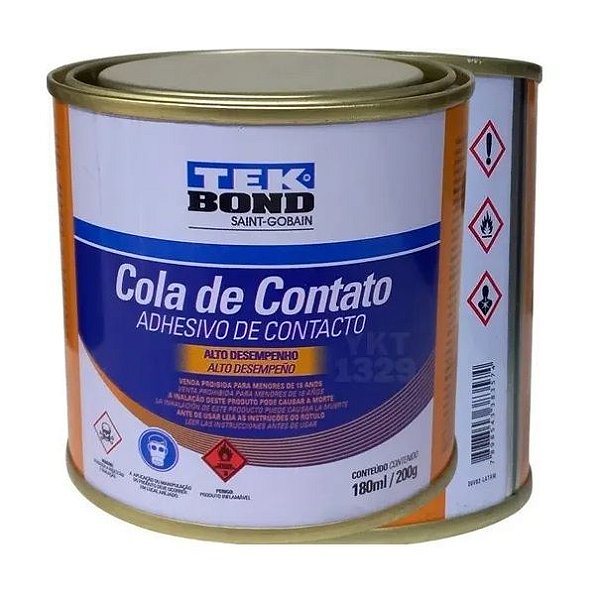 Adesivo De Contato 200g C/toluol Tekbond