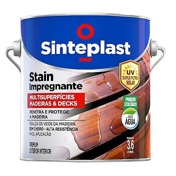 Sinteplast Stain Impregnante B. Agua Imbuia 3,6l Acet