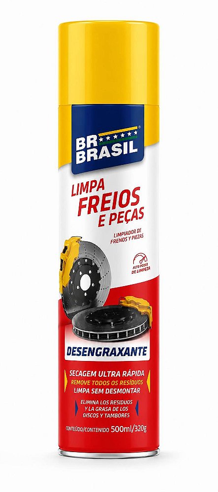 Br Brasil Limpa Freio E Pecas 500ml