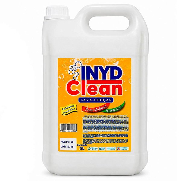 Inyd Lava-loucas (detergente Neutro) - 5 Litros