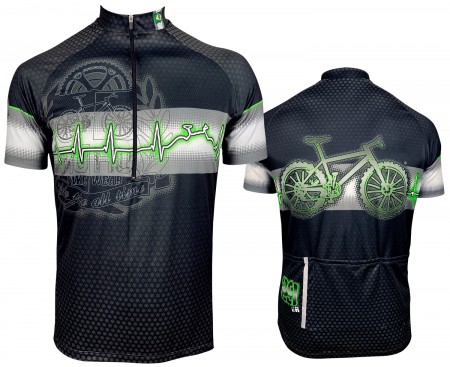 Camisa Ciclismo FX VERDE Infantil