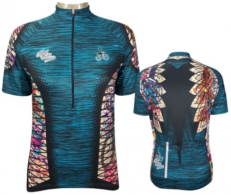 Camisa Ciclismo TATOO TURQUEZA