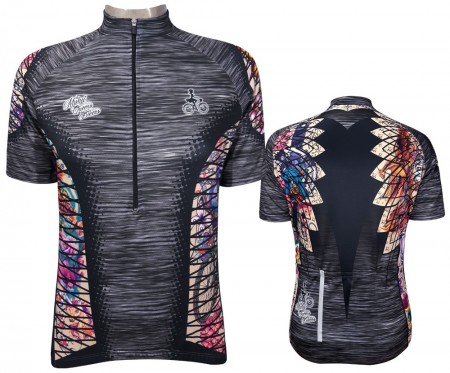 Camisa Ciclismo TATOO BLACK