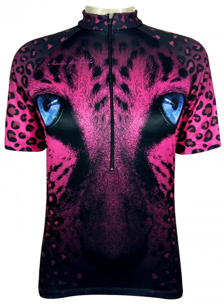 Camisa Ciclismo ONÇA ROSA