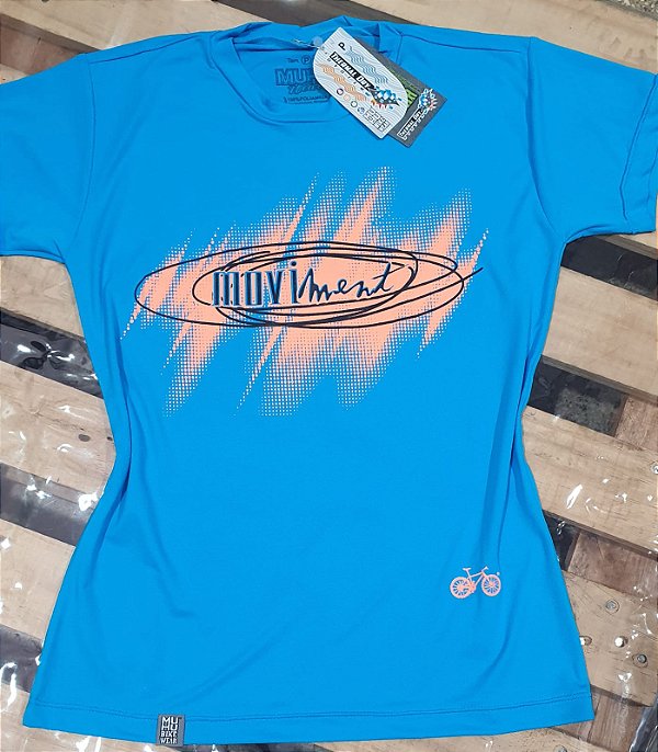 BABY LOOK DRY FIT MOVIMENT ROYAL