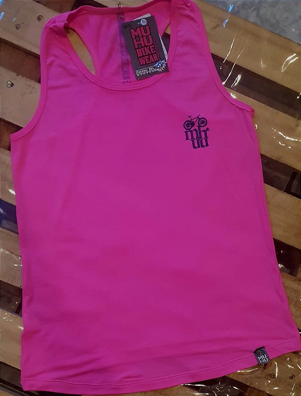 NADADOR BABY LOOK DRY FIT ROSA FLUOR