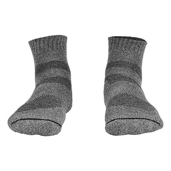 Meia Curtlo Duo Mescla/Preto