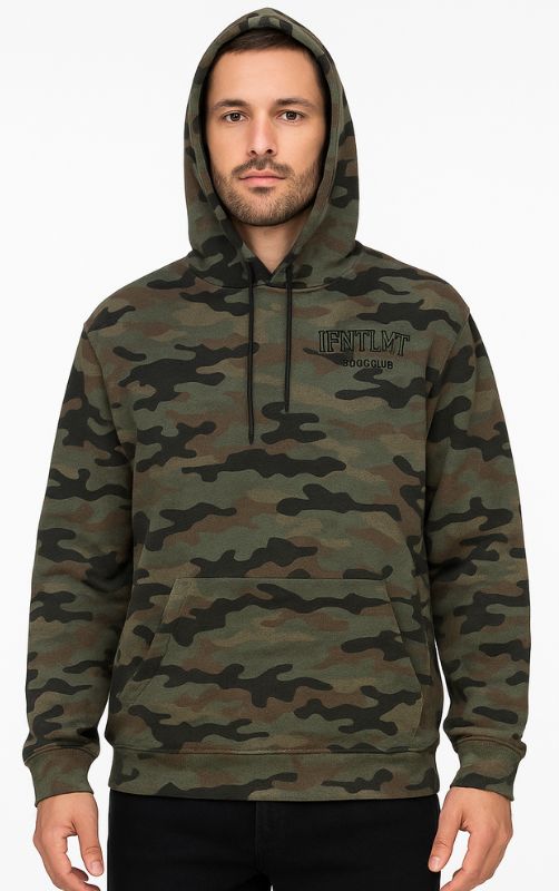 Moletom Street Booq Camuflado Com Capuz 41388