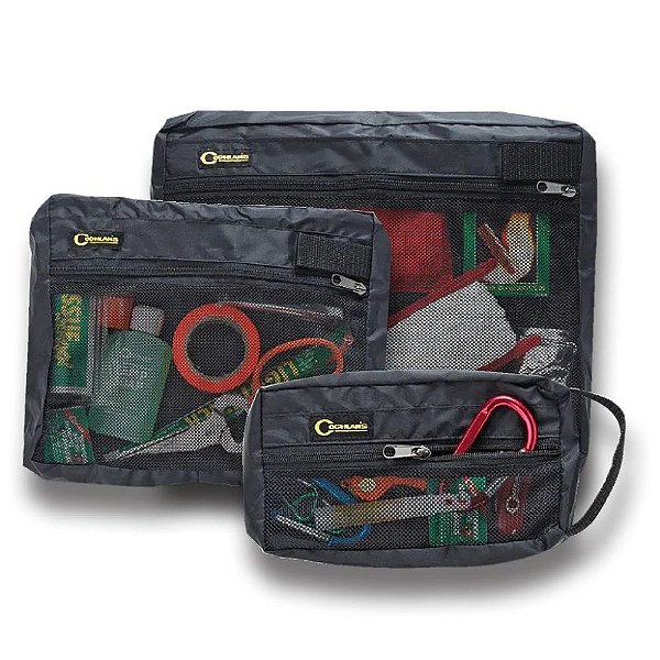 Kit 3 Necessaires Coghlan's Mesh Organizer Bags