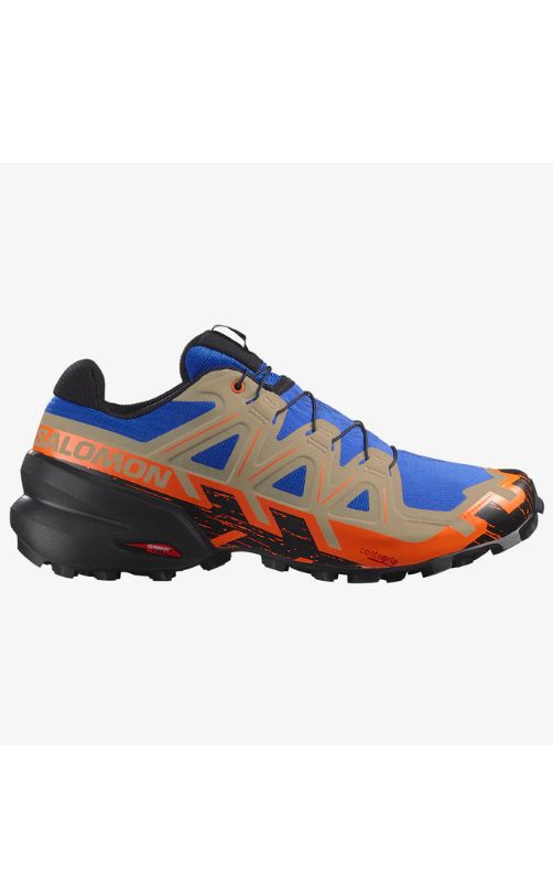 Tênis Salomon Speedcross 6 M Azul/Preto/Laranja