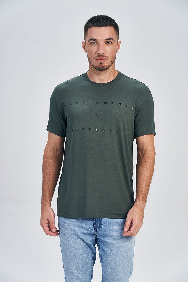 Camiseta Modal Acostamento Verde Nativo 2119