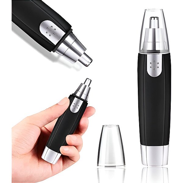 Maquina Cortadora Tira Pelos Aparador Nariz Orelha Portátil - ideal para quem deseja um visual impecável