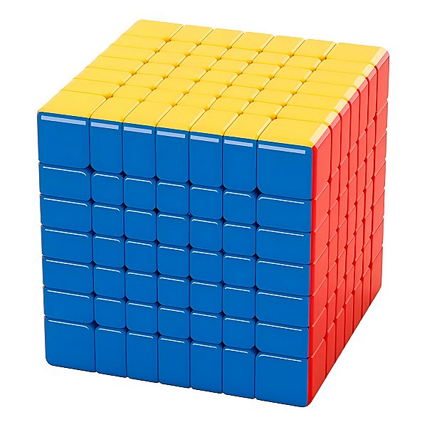 Cubo Magico Interativo 7x7x7 Profissional Brinquedo - Desafio e Diversão para Todas as Idades