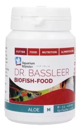 RAÇÃO DR BASSLEER ALOE M (0.5MM) 60G