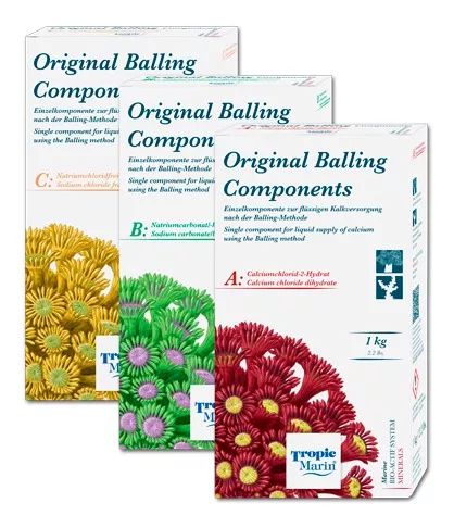 ORIGINAL BALLING COMPONENTS - A/B/C (3 X 1KG) - TROPIC MARIN