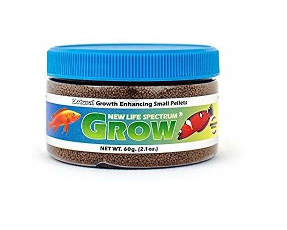 RAÇÃO GROW 60G SMALL PELLETS - NEW LIFE SPECTRUM