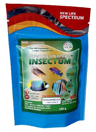 RAÇÃO INSECTUM 100G - NEW LIFE SPECTRUM