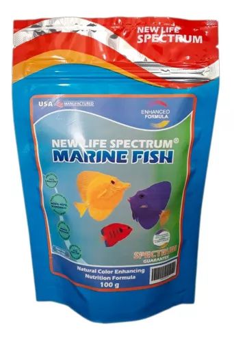 RAÇÃO MARINE FISH 100G - NEW LIFE SPECTRUM