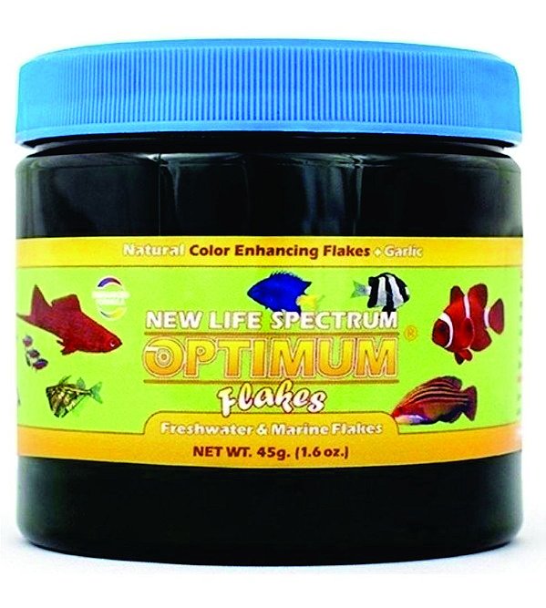 RAÇÃO OPTIMUM FLAKES 45G - NEW LIFE SPECTRUM