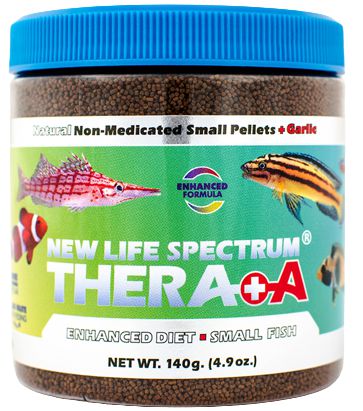 RAÇÃO THERA+A 140G SMALL PELLETS - NEW LIFE SPECTRUM