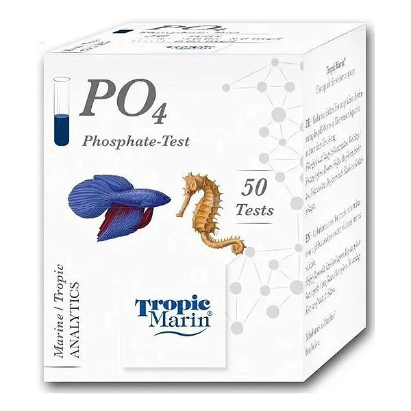 TESTE DE FOSFATO DOCE/MARINHO PO4 - TROPIC MARIN