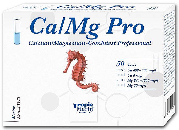 TESTE PROFISSIONAL DE CÁLCIO E MAGNESIO DOCE/MARINHO CA/MG - TROPIC MARIN