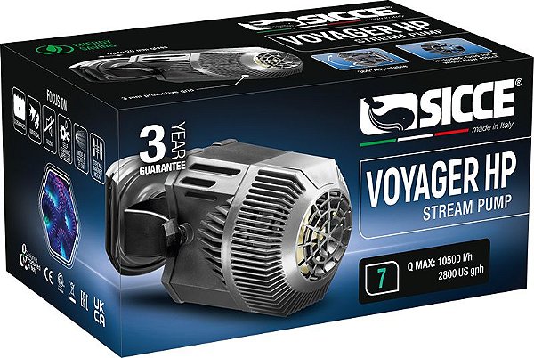 BOMBA DE CIRCULAÇÃO WAVE MAKER VOYAGER HP7 (10500L/H) 220V - SICCE