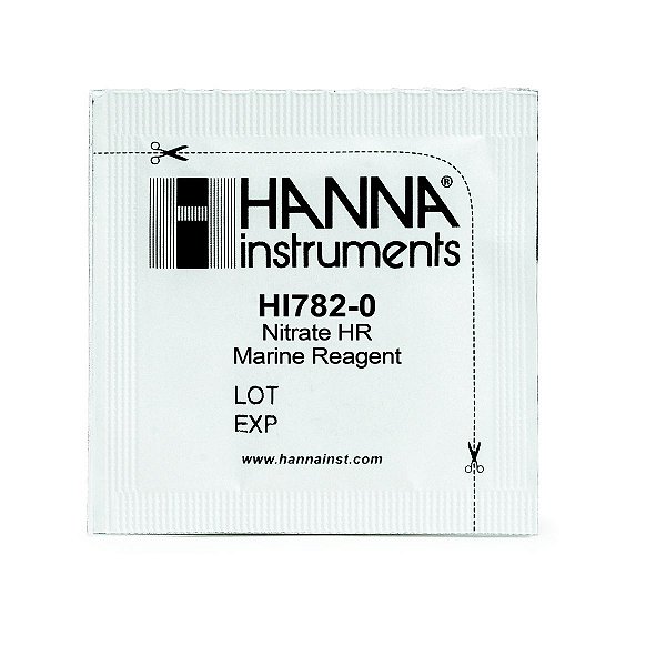 HI782-25 REAGENTES PARA CHECKER DE NITRATO FAIXA ALTA - HANNA