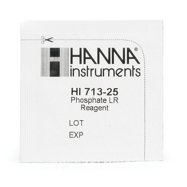 HI713-25 REAGENTES DE FOSFATO – FAIXA BAIXA - PARA CHECKER (25 TESTES) - HANNA