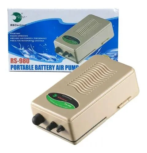 COMPRESSOR A PILHA RS-980 (2L/MIN) - RS AQUA