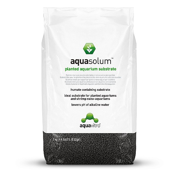 SUBSTRATO AQUASOLUM 2KG - AQUAVITRO