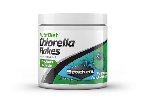 NUTRIDIET CHLORELLA FLAKES W PRO - SEACHEM
