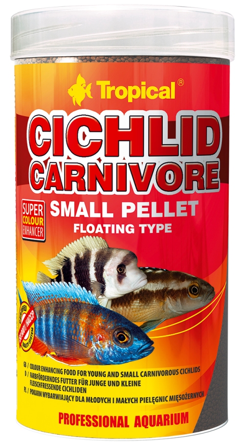 CICHLID CARNIVORE SMALL PELLET - TROPICAL