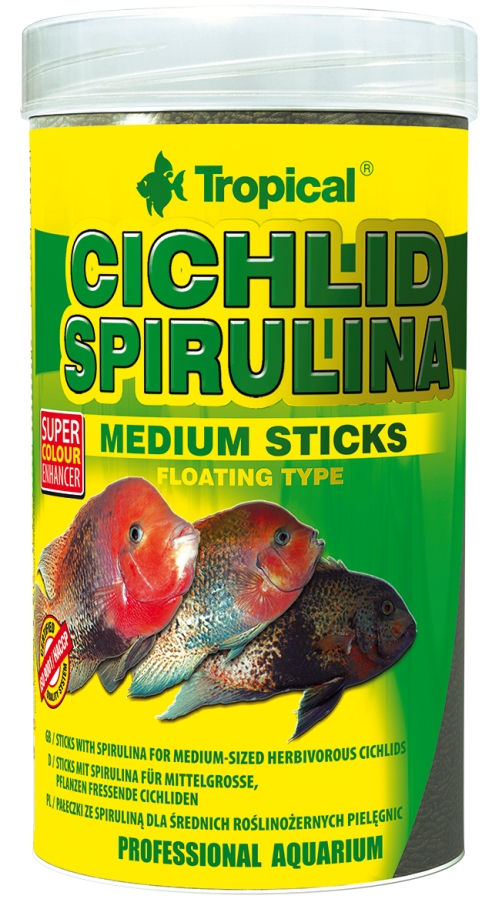 CICHLID SPIRULINA MEDIUM STICKS - TROPICAL