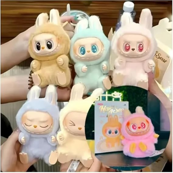 Chaveiro Labubu Pop Mart Original - Modelo Colecionável Sucesso Pop Mart 2025