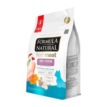 Ração Formula Natural Fresh Meat Cães Filhotes Porte Mini/Pequeno Feita Com Frango