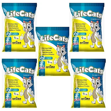Areia Higiênica Life Cats