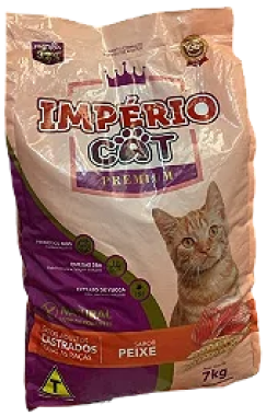 Império Cat Premium Adultos Castrados Peixe 7 kg
