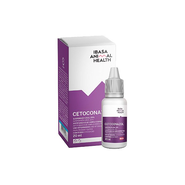 Ibasa Cetoconazol Suspensão - 20 ml