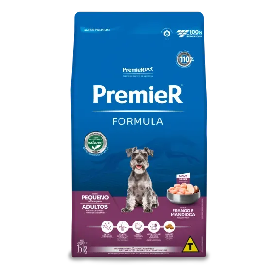 Ração PremieR Fórmula Cães Adultos Pequenos Sabor Frango