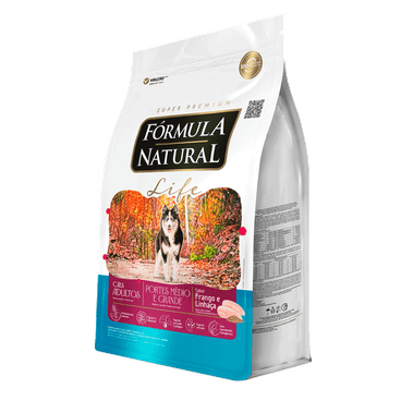 Ração Fórmula Natural Life Cães Adultos Médio e Grande