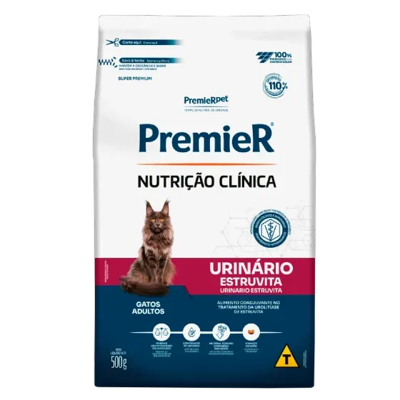 Ração Premier Nutrição Clínica Urinário para Gatos Adultos