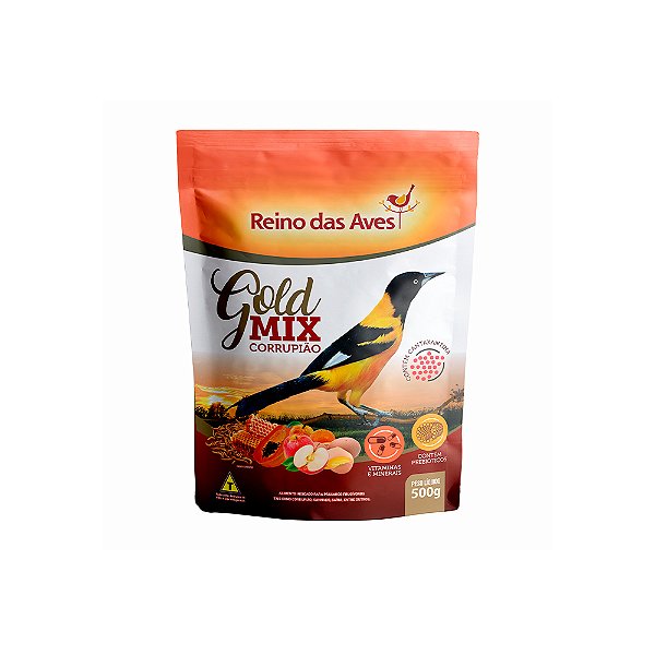 Reino das Aves Gold Mix Corrupião - 500g