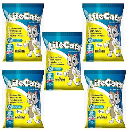 Fardo de Areia Life Cats - 5 un