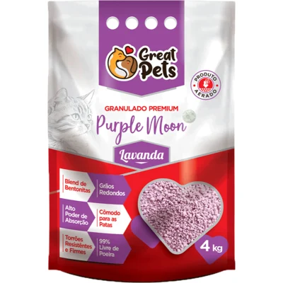 Areia Purple Moon Great Pets- 4kg