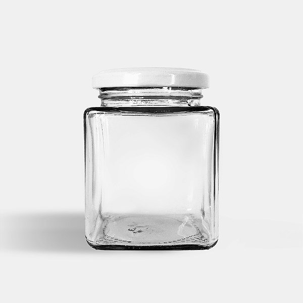 Pote Quadrado 200 ml