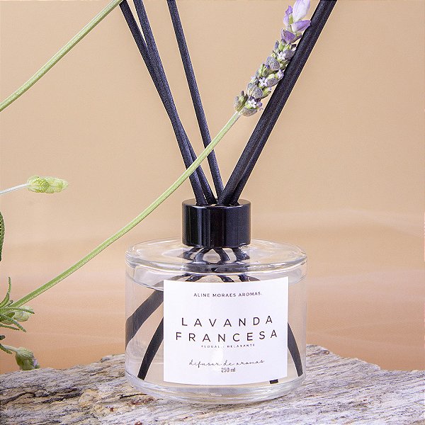 Difusor de Lavanda Francesa com Pimenta Rosa 240 ml