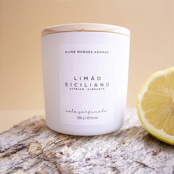 Vela Limão Siciliano 200g