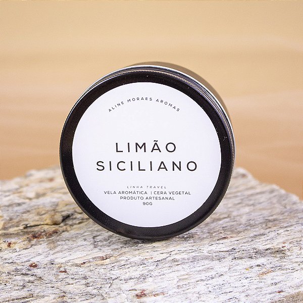 Vela Travel Limão Siciliano 90g